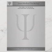 Psychologe Letterhead Briefbogen (Vorderseite)