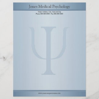 Psychologe Letterhead Briefbogen