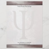Psychologe Letterhead Briefbogen (Vorderseite)