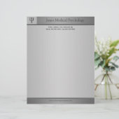 Psychologe Letterhead Briefkopf (Stehend Vorderseite)