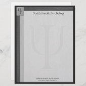 Psychologe Letterhead Briefkopf (Vorne/Hinten)