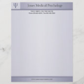 Psychologe Letterhead Briefkopf (Vorderseite)