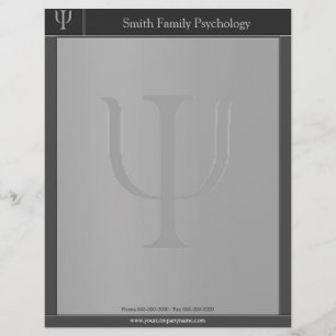 Psychologe Letterhead Briefkopf