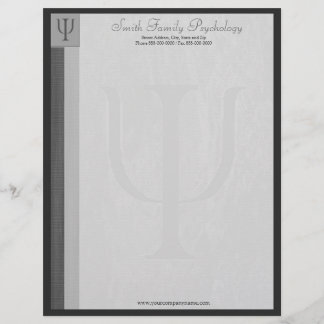 Psychologe Letterhead Briefkopf