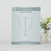 Psychologe Letterhead Briefkopf (Stehend Vorderseite)