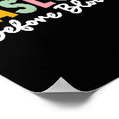 Psychologe Maslow vor Bloom Sped Teacher Clro Poster (Ecke)