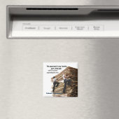 Psychologe Mountain Climber Magnet (In Situ (Geschirrspüler))