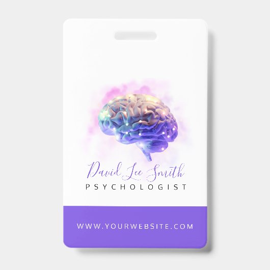 Psychologe/Neurologe Abzeichen Ausweis (Vorderseite)