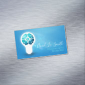 Psychologe / Neurologe Magnetische Visitenkarte (Beispiel)