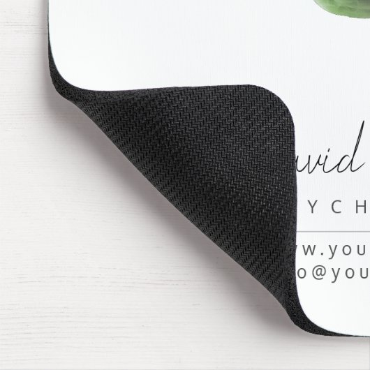 Psychologe / Neurologe Mousepad (Ecke)