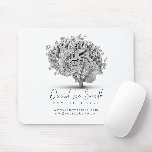 Psychologe / Neurologe Mousepad (Mit Mouse)