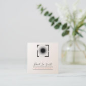 Psychologe / Neurologe Quadratische Visitenkarte (Stehend Vorderseite)