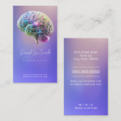 Psychologe / Neurologe Visitenkarte (Vorne/Hinten)