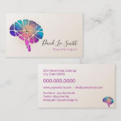 Psychologe / Neurologe Visitenkarte (Vorne/Hinten)