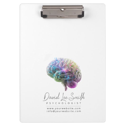 Psychologe / Neurologe-Zwischenablage Klemmbrett (Vorderseite)