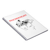 Psychologe Notizblock (Rechte Seite)