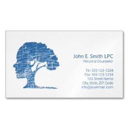 Psychologe Persönlicher Berater, Therapeut Magnetische Visitenkarte