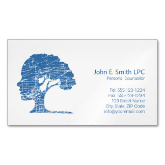 Psychologe Persönlicher Berater, Therapeut Magnetische Visitenkarte