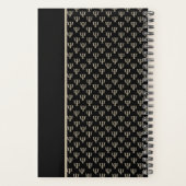 Psychologe Planer in schwarz (Rückseite)