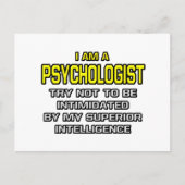 Psychologe........................................ Postkarte (Vorderseite)