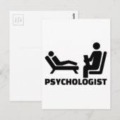 Psychologe Postkarte (Vorne/Hinten)