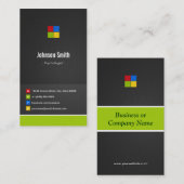 Psychologe - Premium Creative Colorful Visitenkarte (Vorne/Hinten)