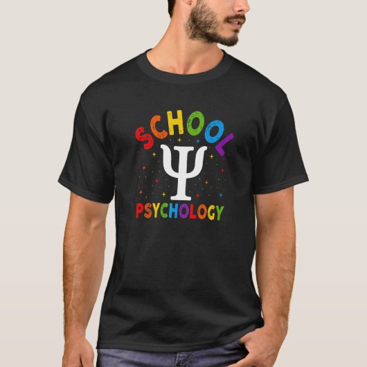 Psychologe Psi School Therapeutin T-Shirt (Vorderseite)
