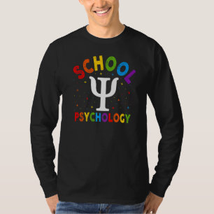 Psychologe Psi School Therapeutin T-Shirt
