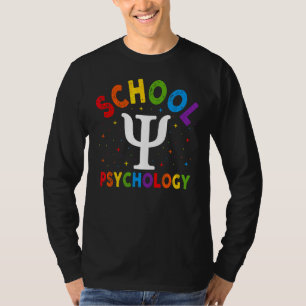 Psychologe Psi School Therapeutin T-Shirt