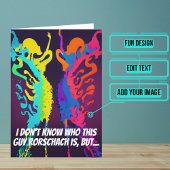 Psychologe Psychiater oder Berater Geburtstag Karte