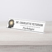Psychologe Schreibtischnamensplakette (Vorderseite )