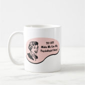 Psychologe-Stimme Kaffeetasse (Links)