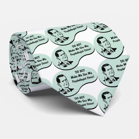 Psychologe-Stimme Krawatte (Gerollt)