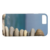 Psychologe Therapeutin Zen Stones, Yoga Case-Mate iPhone Hülle (Rückseite (Horizontal))