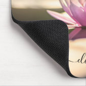 Psychologe Therapist Zen, Lotus Lake Mousepad (Ecke)