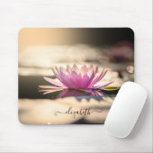 Psychologe Therapist Zen, Lotus Lake Mousepad (Mit Mouse)