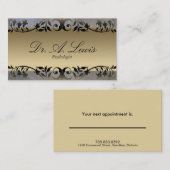 Psychologe-u. Psychiaters-Visitenkarte - mit Terminkarte (Vorne/Hinten)