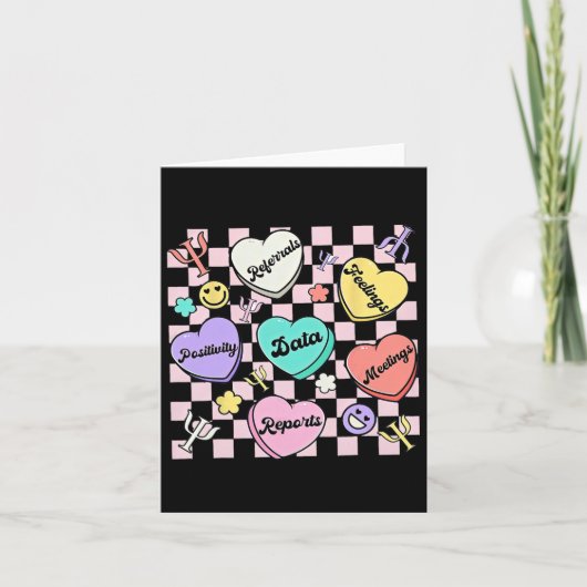 Psychologe Valentine Karte (Vorderseite)