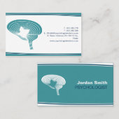 Psychologe Visitenkarte (Vorne/Hinten)