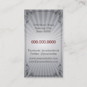 Psychologe Visitenkarte (Rückseite)