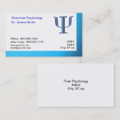 Psychologe-Visitenkarte Visitenkarte (Vorne/Hinten)