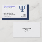 Psychologe-Visitenkarte Visitenkarte (Vorne/Hinten)