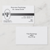 Psychologe-Visitenkarte Visitenkarte (Vorne/Hinten)