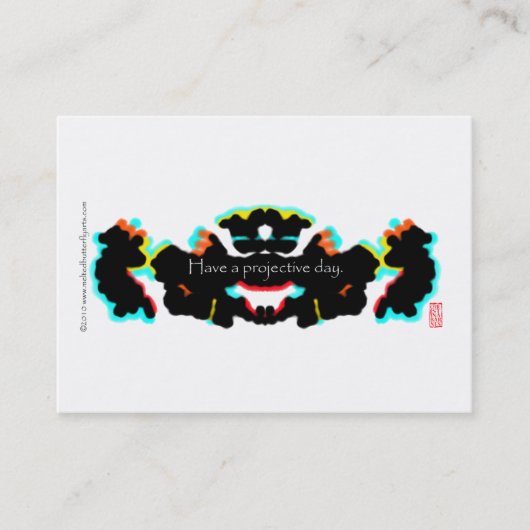 Psychologe-Visitenkarte Visitenkarte (Vorderseite)