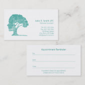 Psychologe Visitenkarten Persönlicher Berater Terminkarte (Vorne/Hinten)