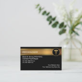 Psychologe Visitenkarten Visitenkarte (Stehend Vorderseite)