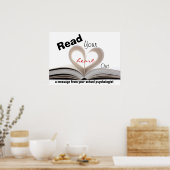 Psychologen an Schulen fördern Alphabetisierungsdr Poster (Küche)