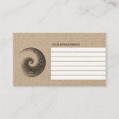 Psychologen ernennen Visitenkarten Terminkarte (Rückseite)