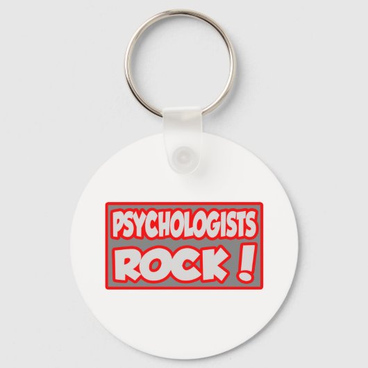 Psychologen Rock! Schlüsselanhänger (Vorderseite)