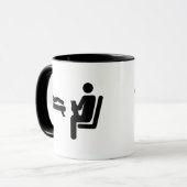 Psychologepatient Tasse (Vorderseite Links)